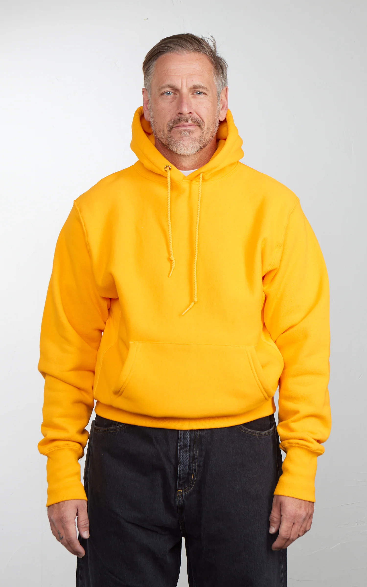 Camber USA #232 Heavyweight Hoody Gold - Image 2