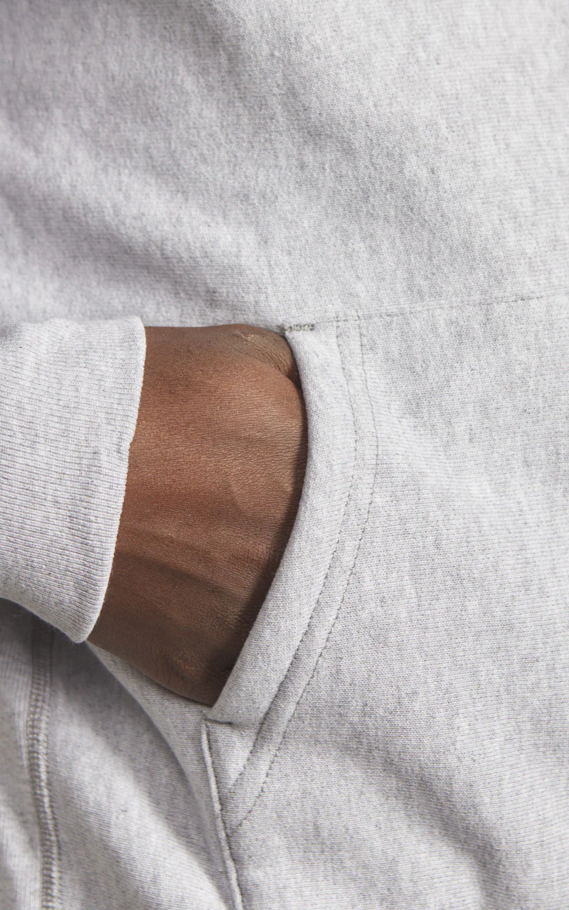 Camber USA #232 Heavyweight Hoody Heather Grey - Image 5