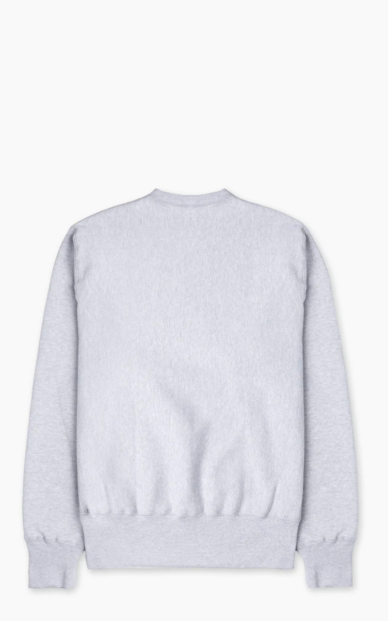 Camber USA #234 Heavyweight Sweatshirt Heather Grey - Image 3