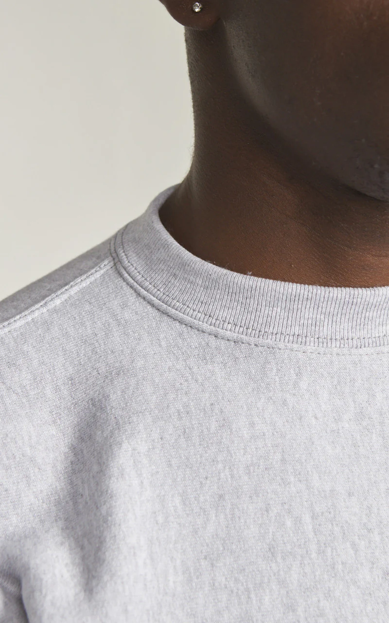 Camber USA #234 Heavyweight Sweatshirt Heather Grey - Image 4