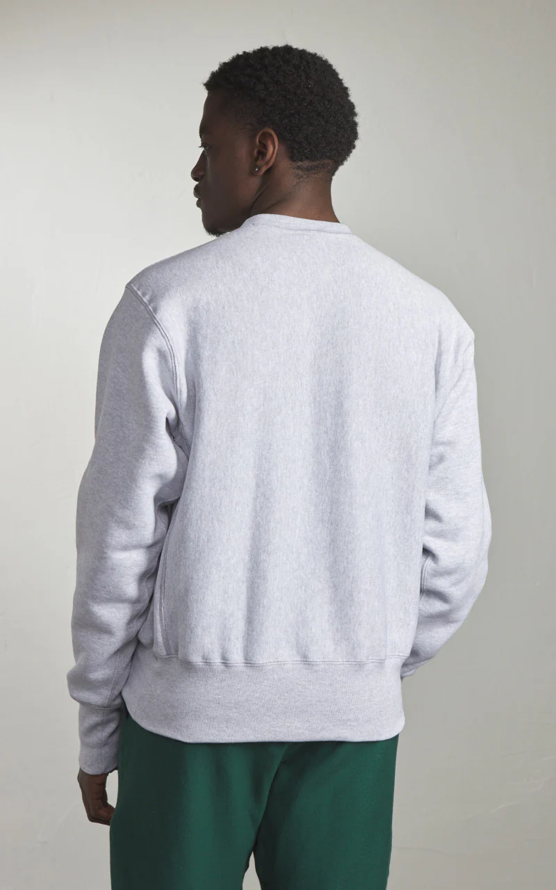 Camber USA #234 Heavyweight Sweatshirt Heather Grey - Image 5