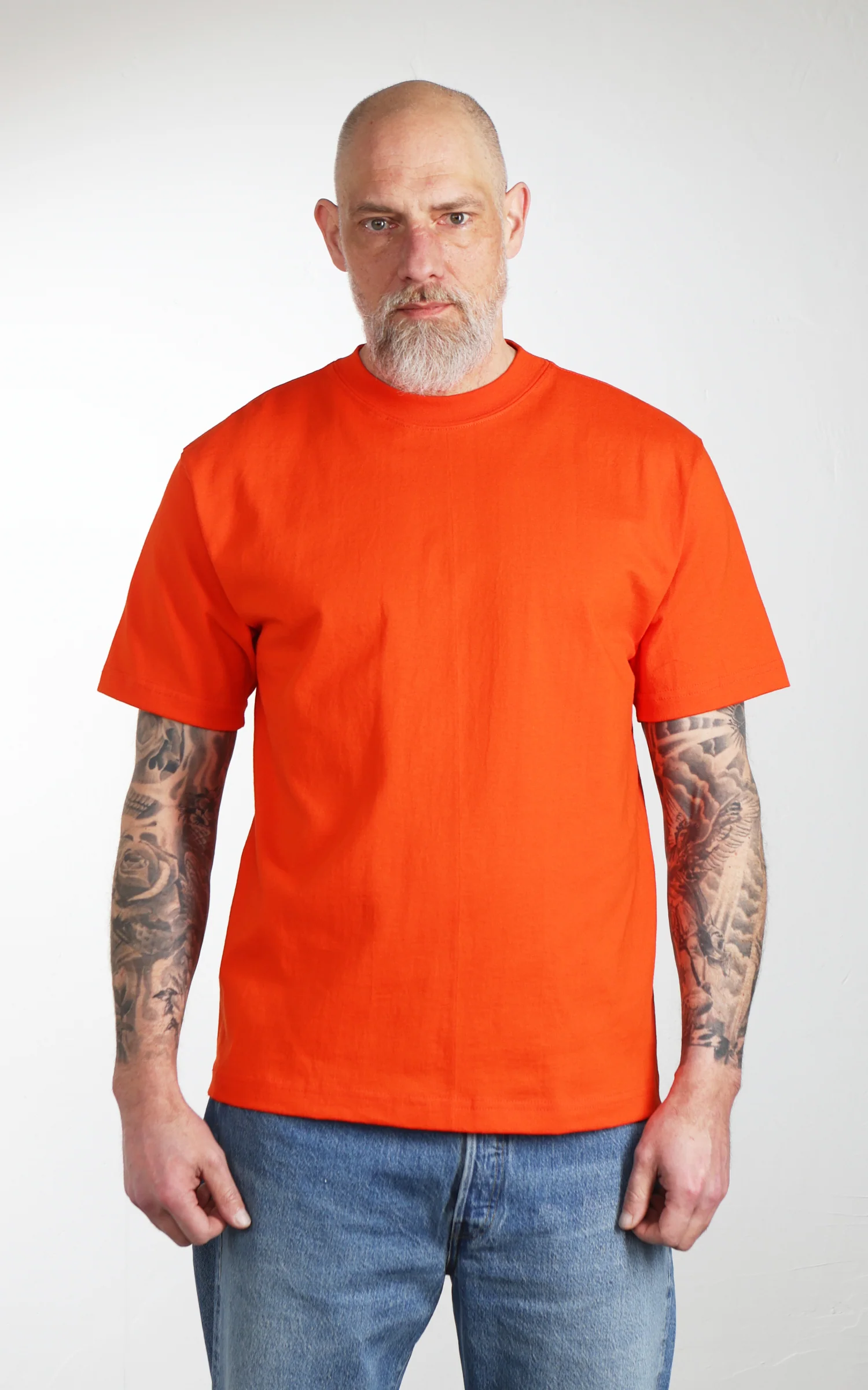 Camber USA #301 Heavyweight T-Shirt Burnt Orange - Image 2
