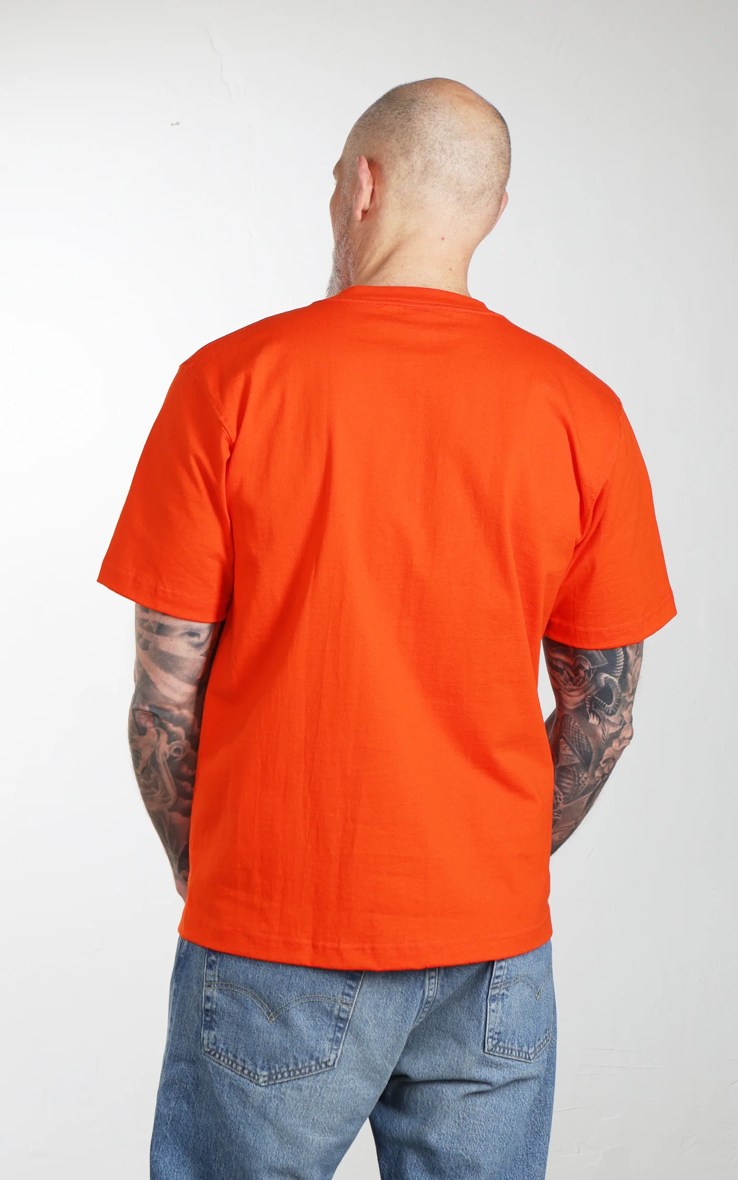 Camber USA #301 Heavyweight T-Shirt Burnt Orange - Image 4