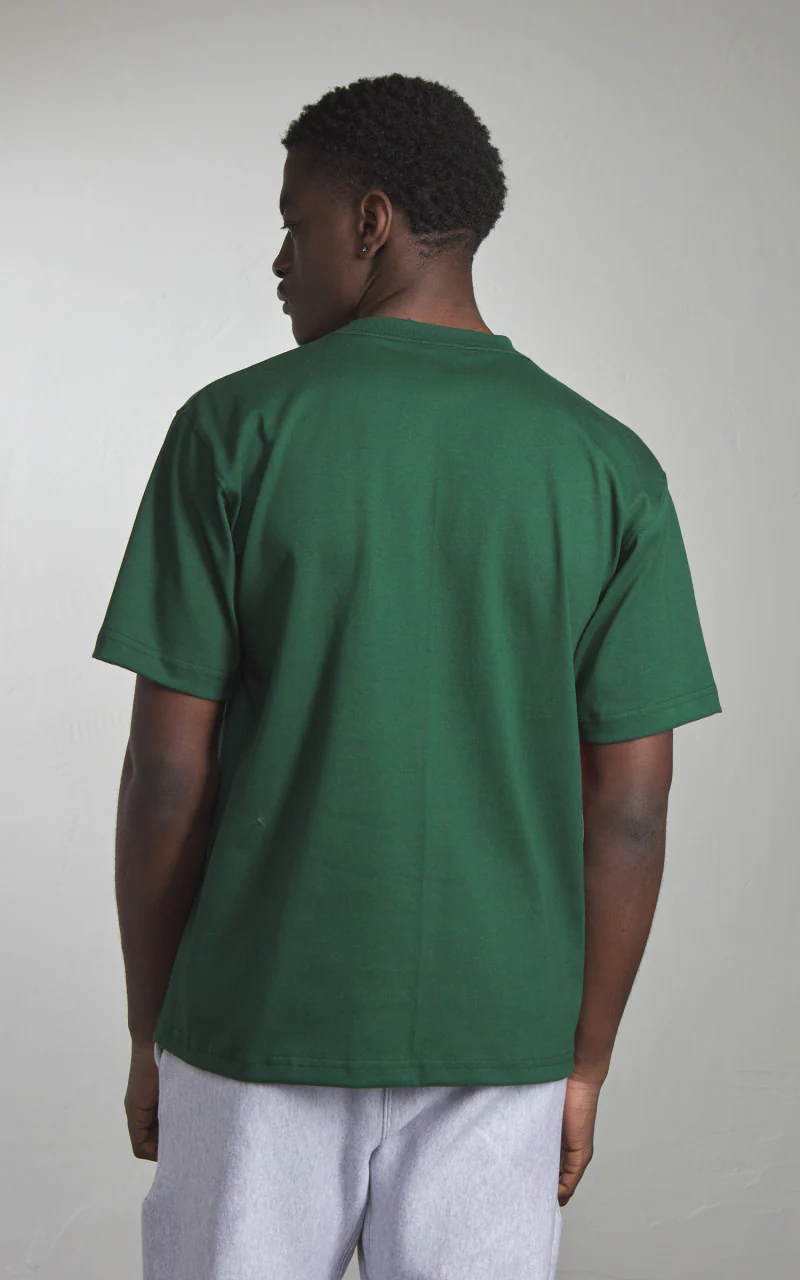Camber USA #301 Heavyweight T-Shirt Dark Green - Image 4