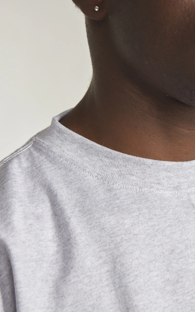 Camber USA #301 Heavyweight T-Shirt Heather Grey - Image 3