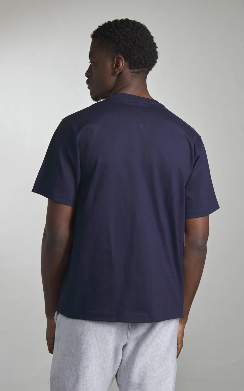 Camber USA #301 Heavyweight T-Shirt Navy - Image 5