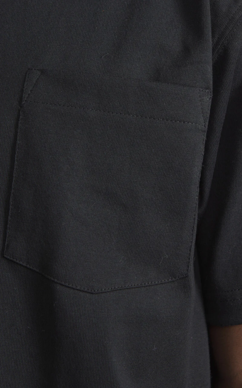 Camber USA #302 Heavyweight Pocket T-Shirt Black - Image 4