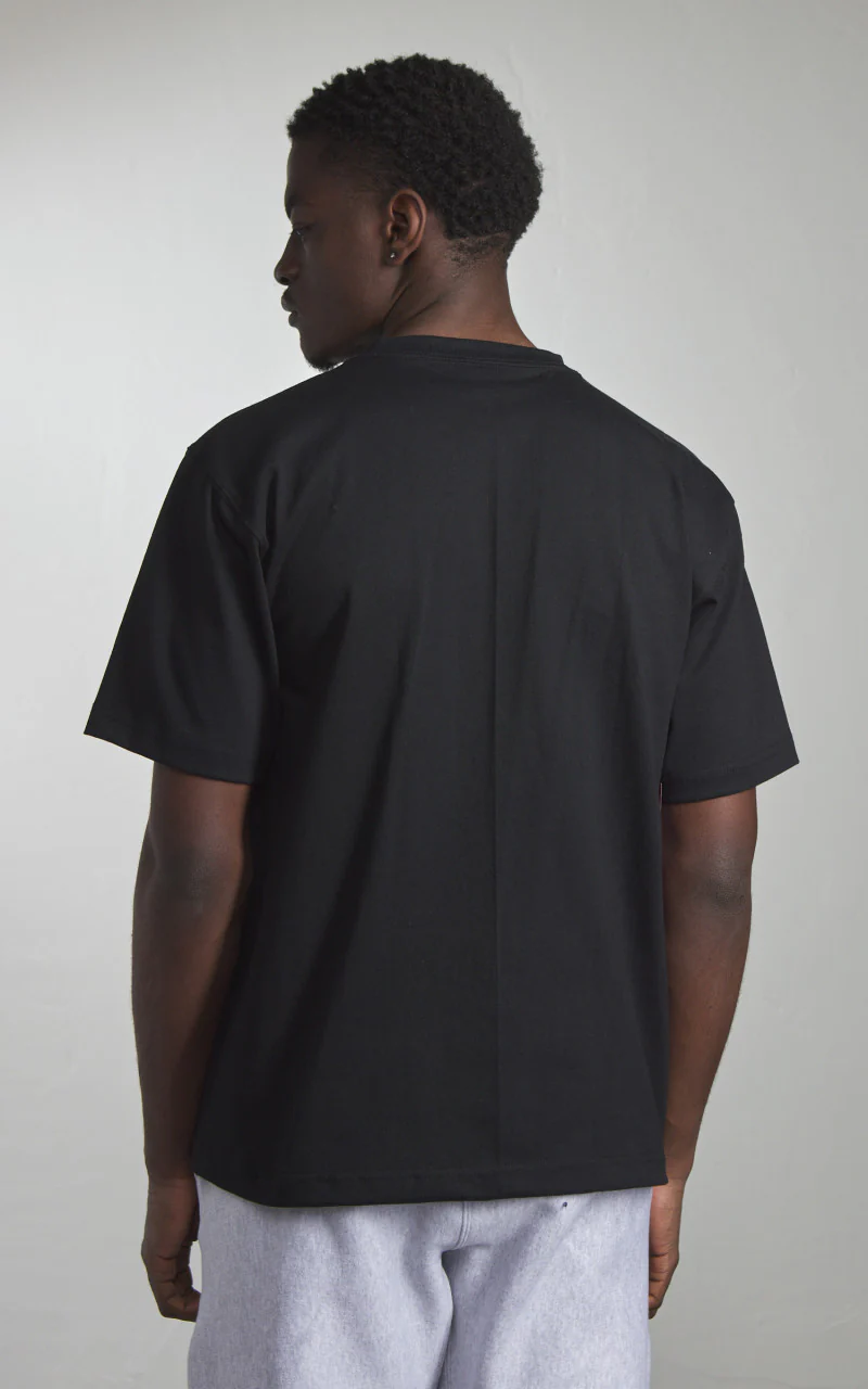 Camber USA #302 Heavyweight Pocket T-Shirt Black - Image 5