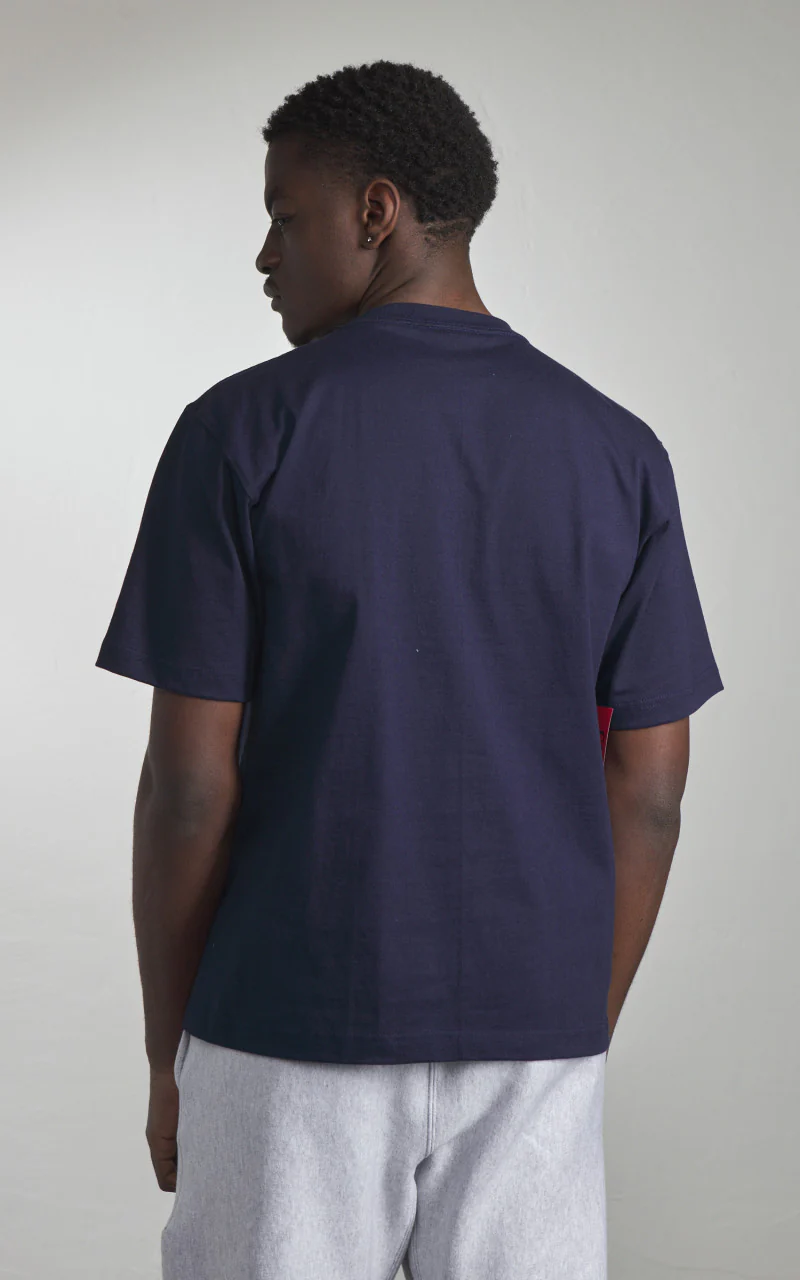 Camber USA #302 Heavyweight Pocket T-Shirt Navy - Image 6