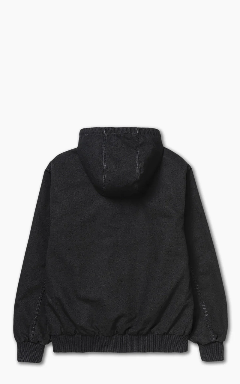 Carhartt WIP Active Jacket Black Rinsed - Image 10