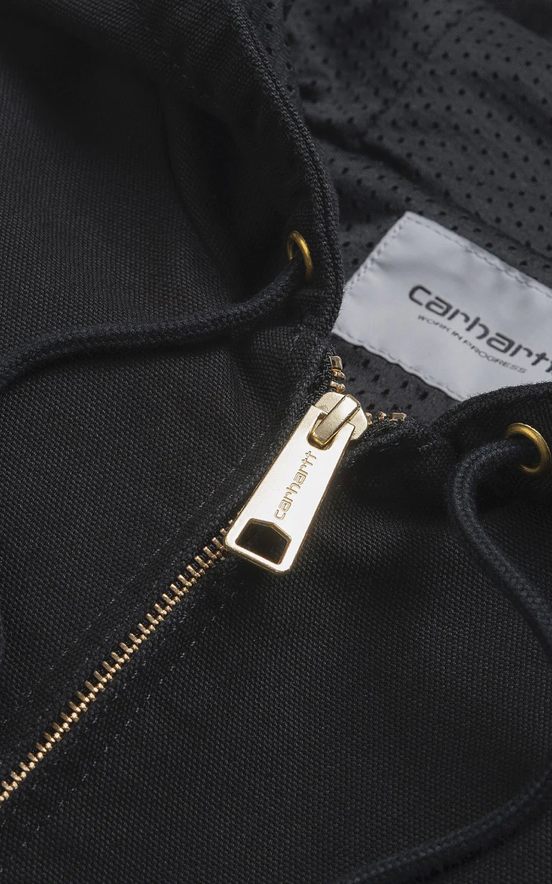 Carhartt WIP Active Jacket Black Rinsed - Image 6