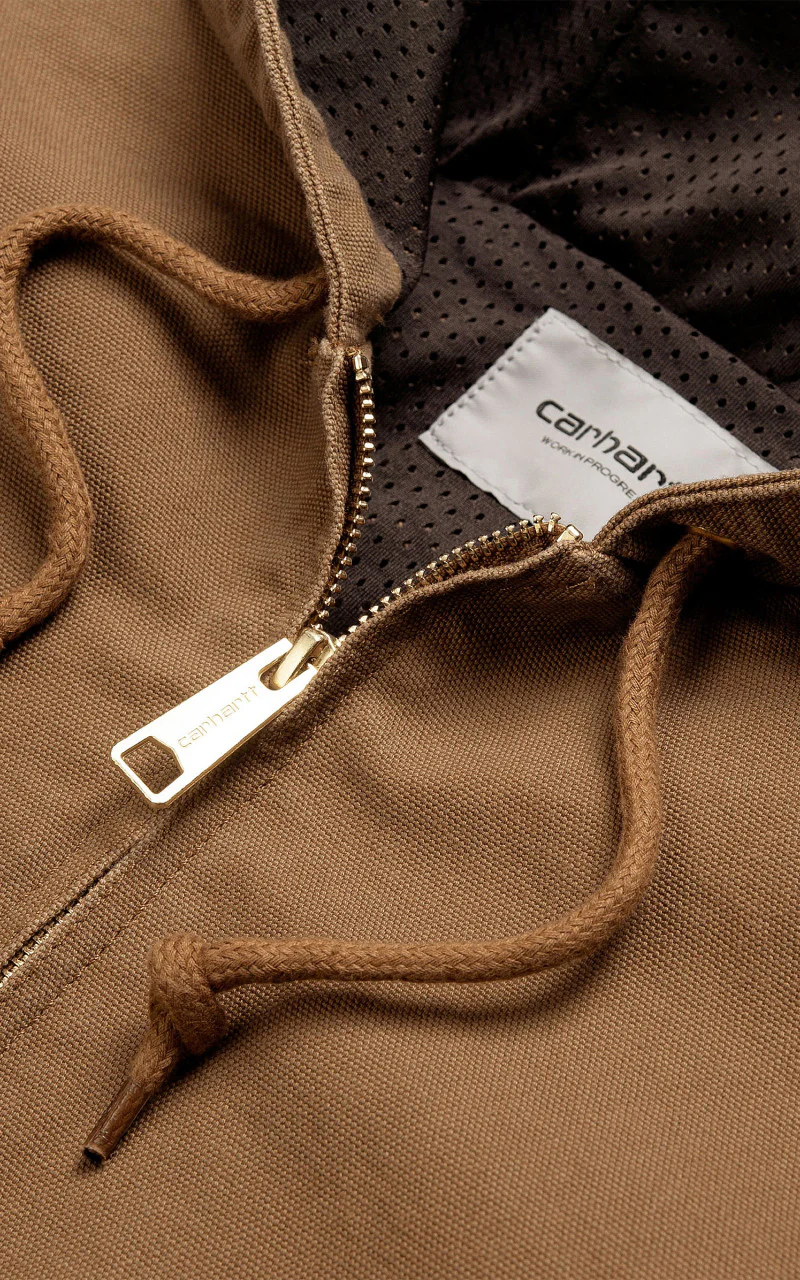 Carhartt WIP Active Jacket Hamilton Brown Rinsed - Image 3