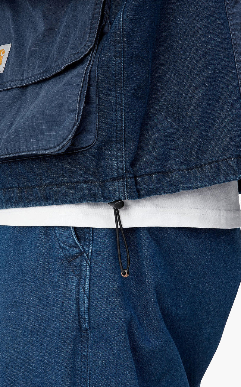 Carhartt WIP Alma Vest Blue Stone Washed - Image 5