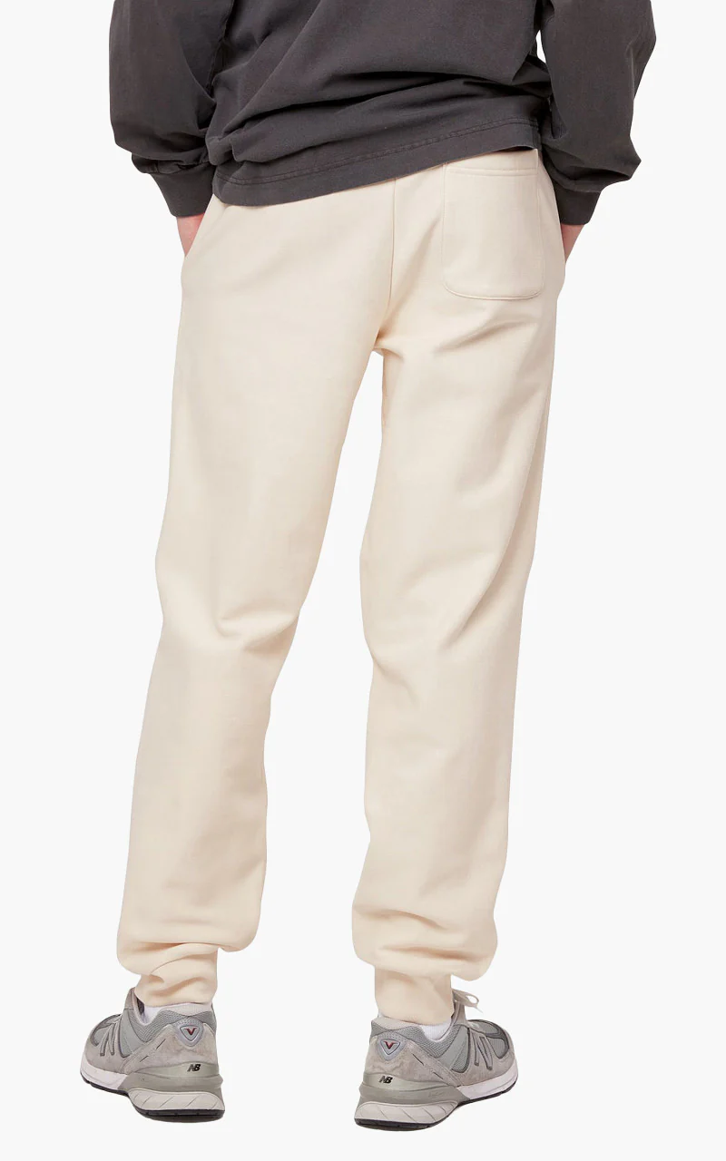 Carhartt WIP American Script Jogging Pant Natural - Image 5