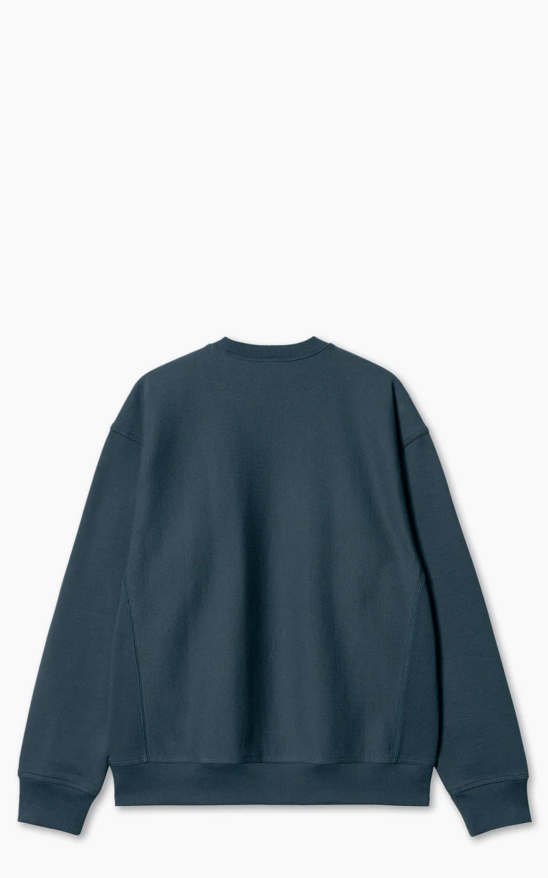 Carhartt WIP American Script Sweatshirt Ore - Image 2