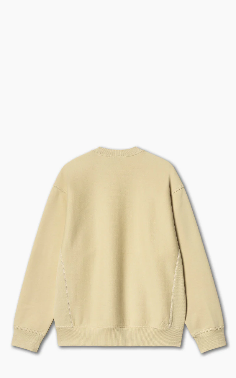 Carhartt WIP American Script Sweatshirt Rattan - Image 3