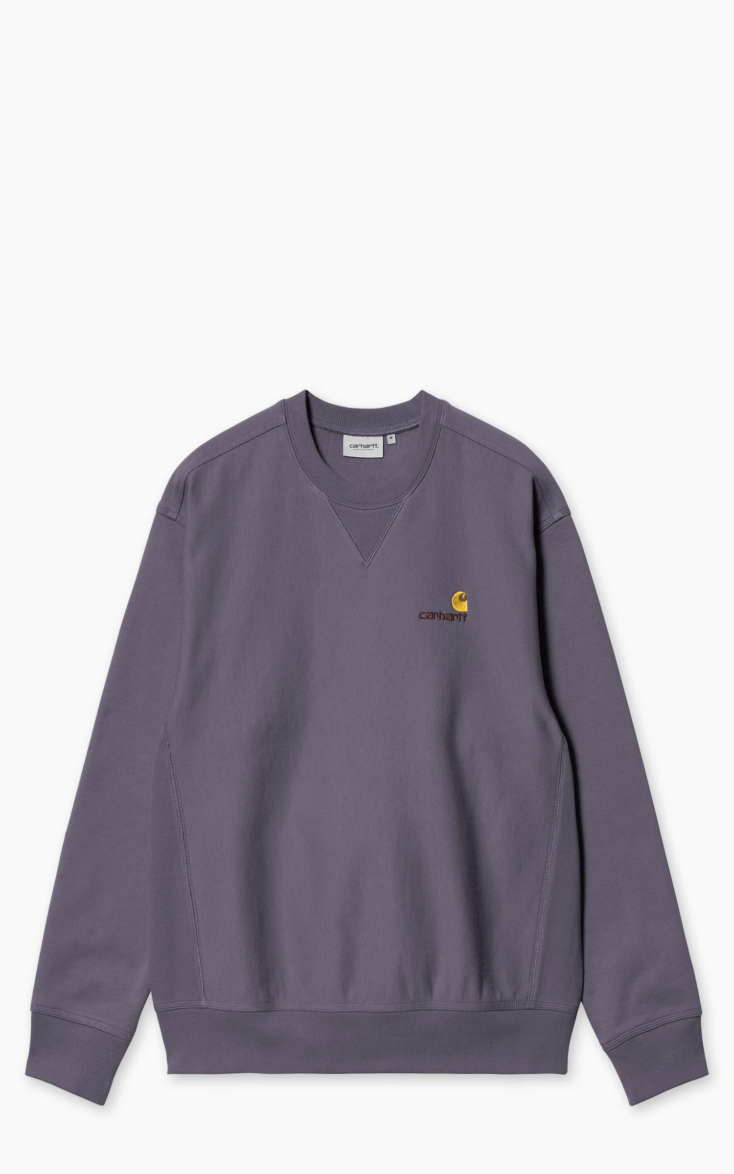 Carhartt WIP American Script Sweatshirt Shady Purple