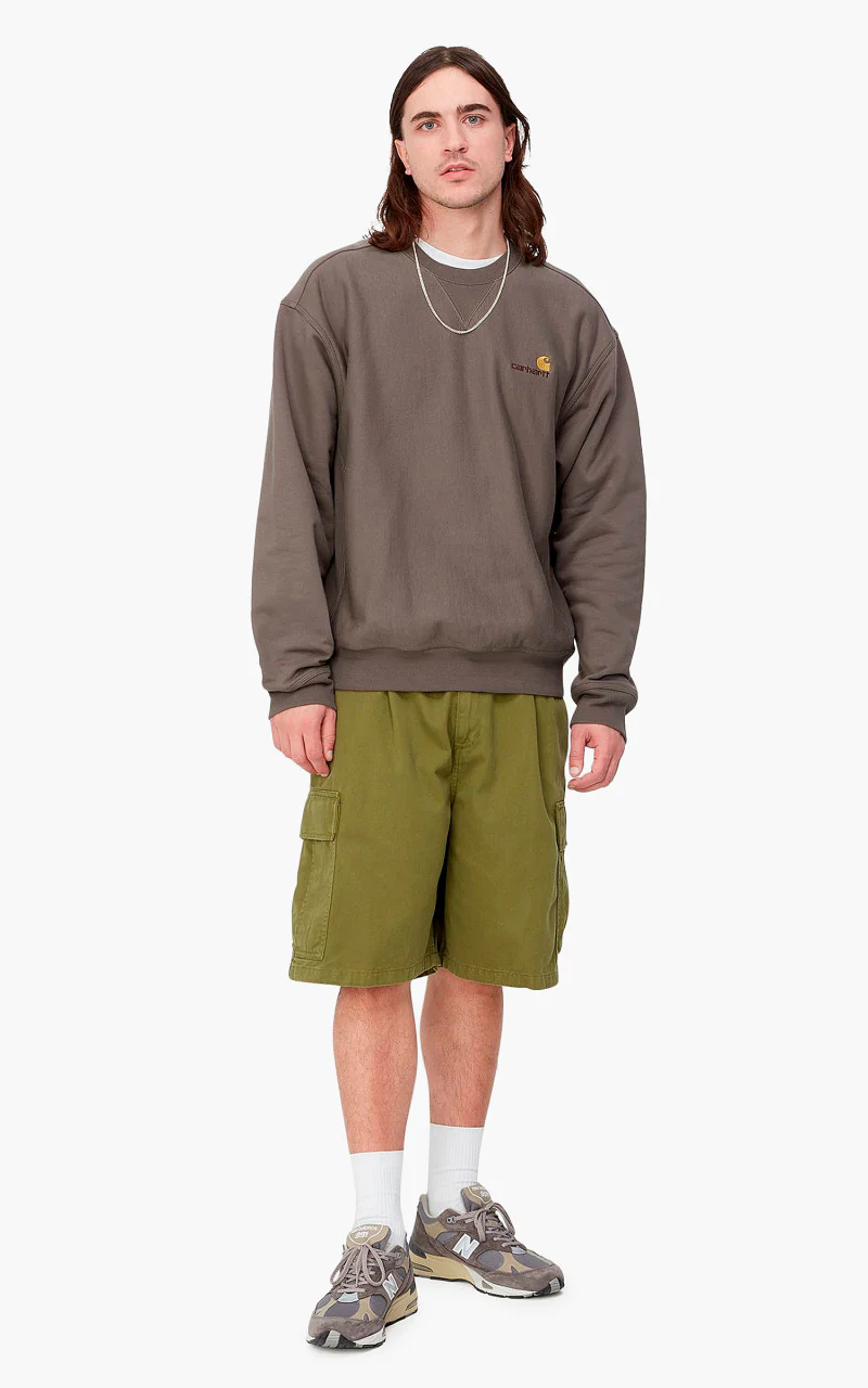 Carhartt WIP American Script Sweatshirt Teide - Image 2
