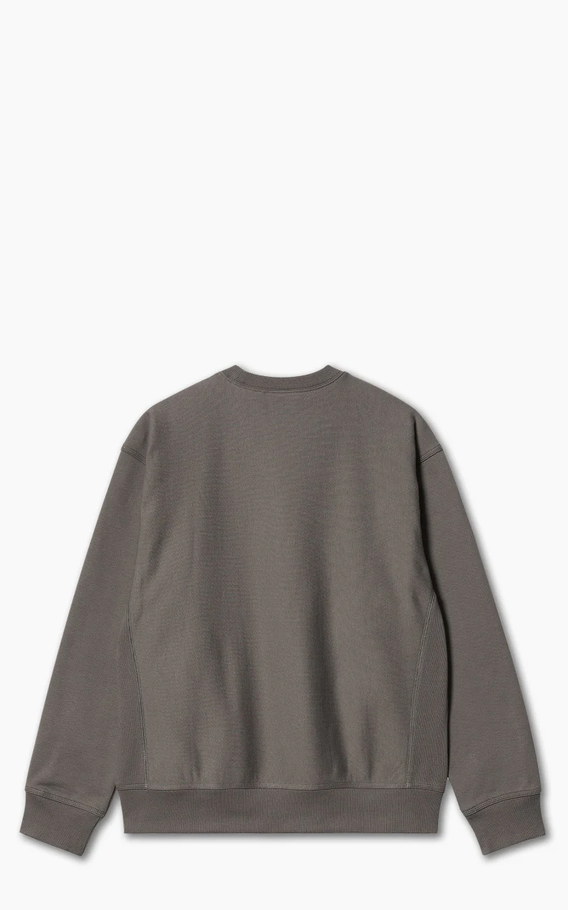 Carhartt WIP American Script Sweatshirt Teide - Image 5