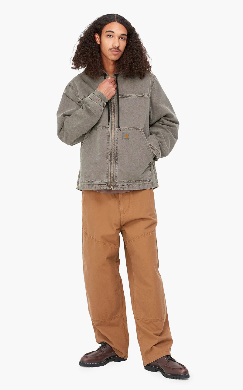 Carhartt WIP Arling Jacket Black Faded - Image 2