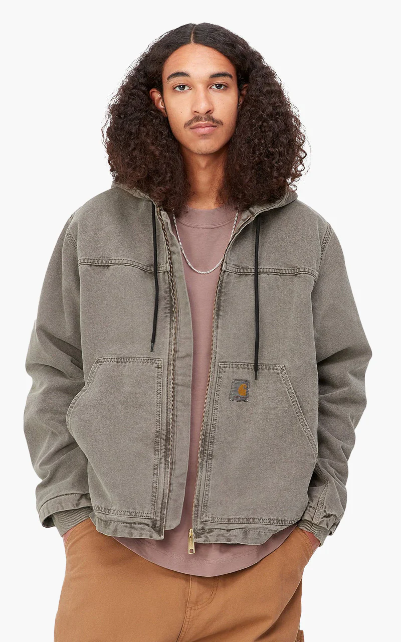 Carhartt WIP Arling Jacket Black Faded - Image 4