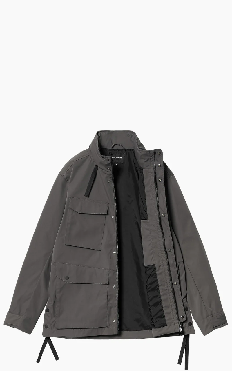 Carhartt WIP Balto Jacket Graphite - Image 7