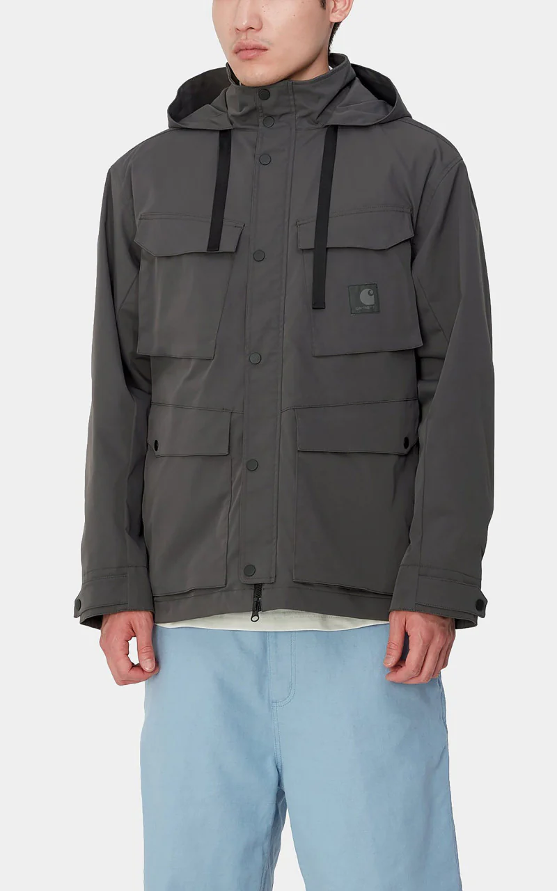 Carhartt WIP Balto Jacket Graphite - Image 8