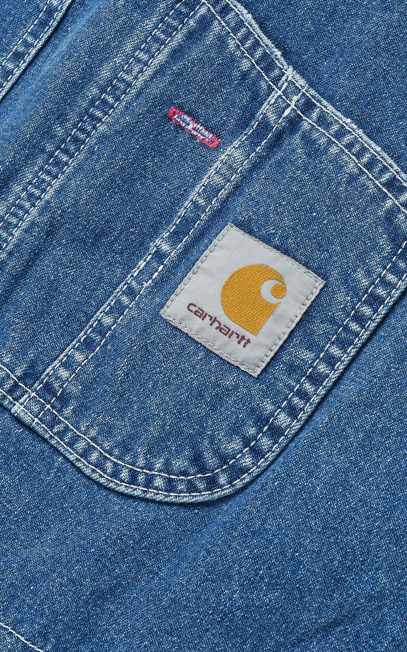 Carhartt WIP Bib Overall Norco Denim Blue Stone Washed - Image 4