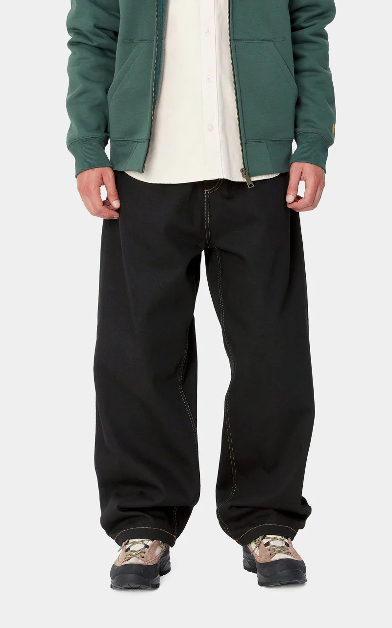 Carhartt WIP Brandon Pant Smith Denim Rigid Black - Image 2