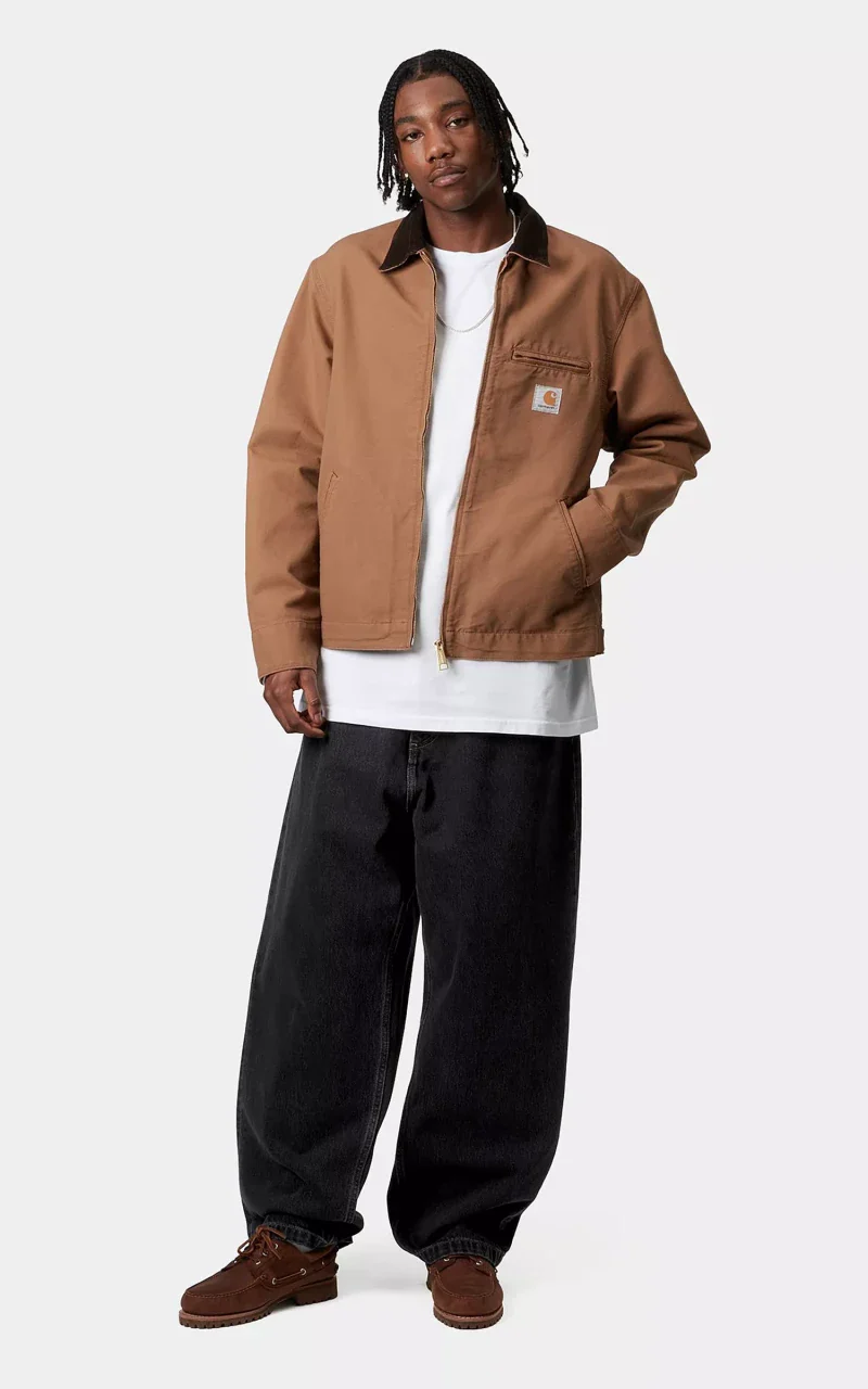 Carhartt WIP Brandon Pant Smith Denim Stone Washed Black - Image 2