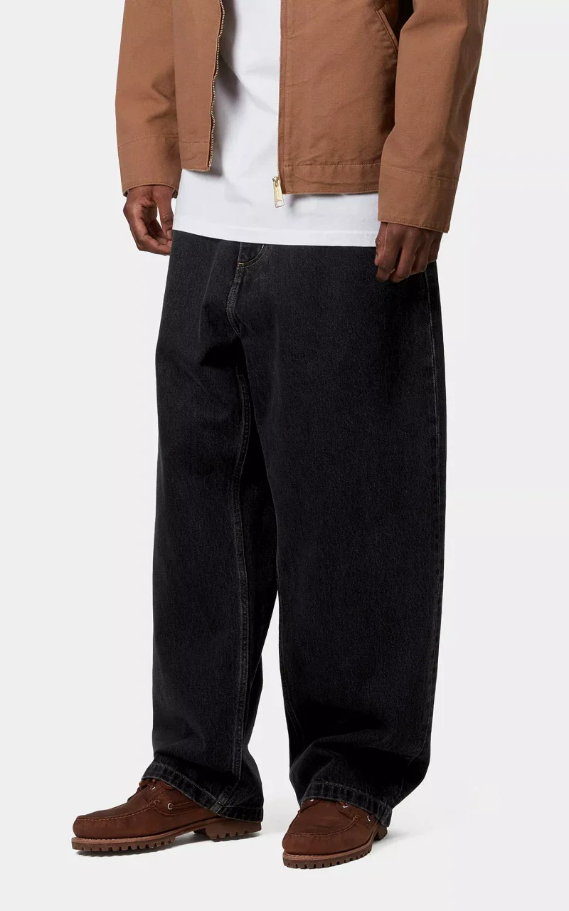 Carhartt WIP Brandon Pant Smith Denim Stone Washed Black - Image 6