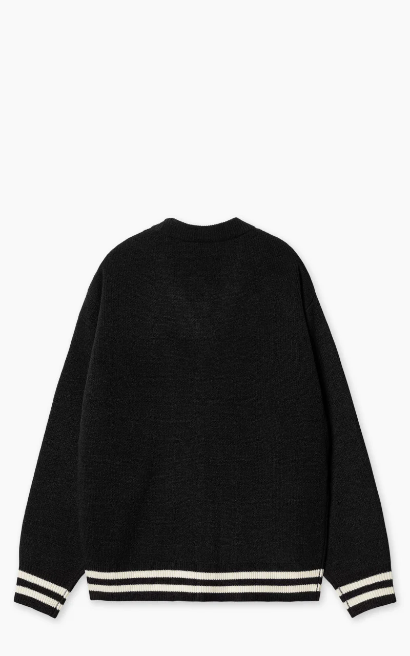 Carhartt WIP Brown Ducks Cardigan Black/Wax - Image 3