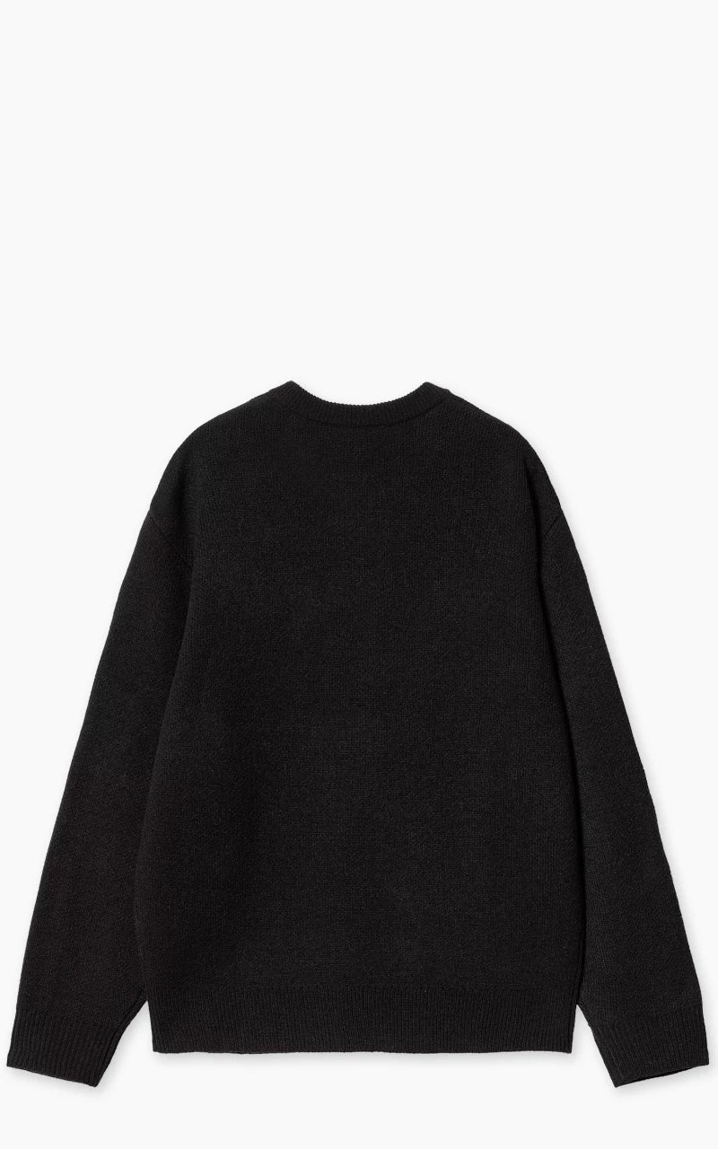 Carhartt WIP Brown Ducks Sweater Black - Image 3