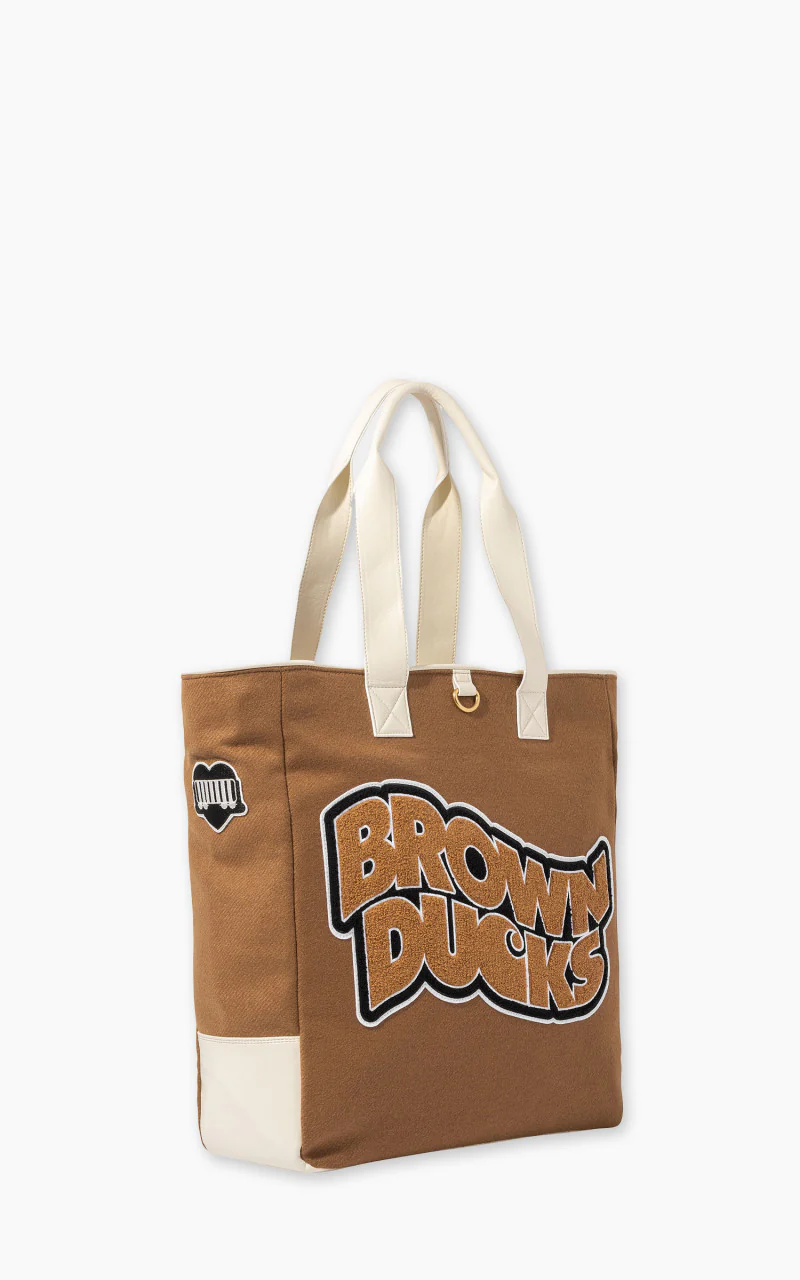 Carhartt WIP Brown Ducks Tote Hamilton Brown/Wax - Image 3