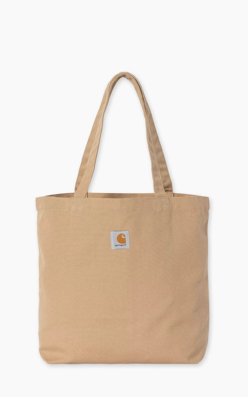 Carhartt WIP Canvas Graphic Tote Arcan Print/Dusty H Brown - Image 3