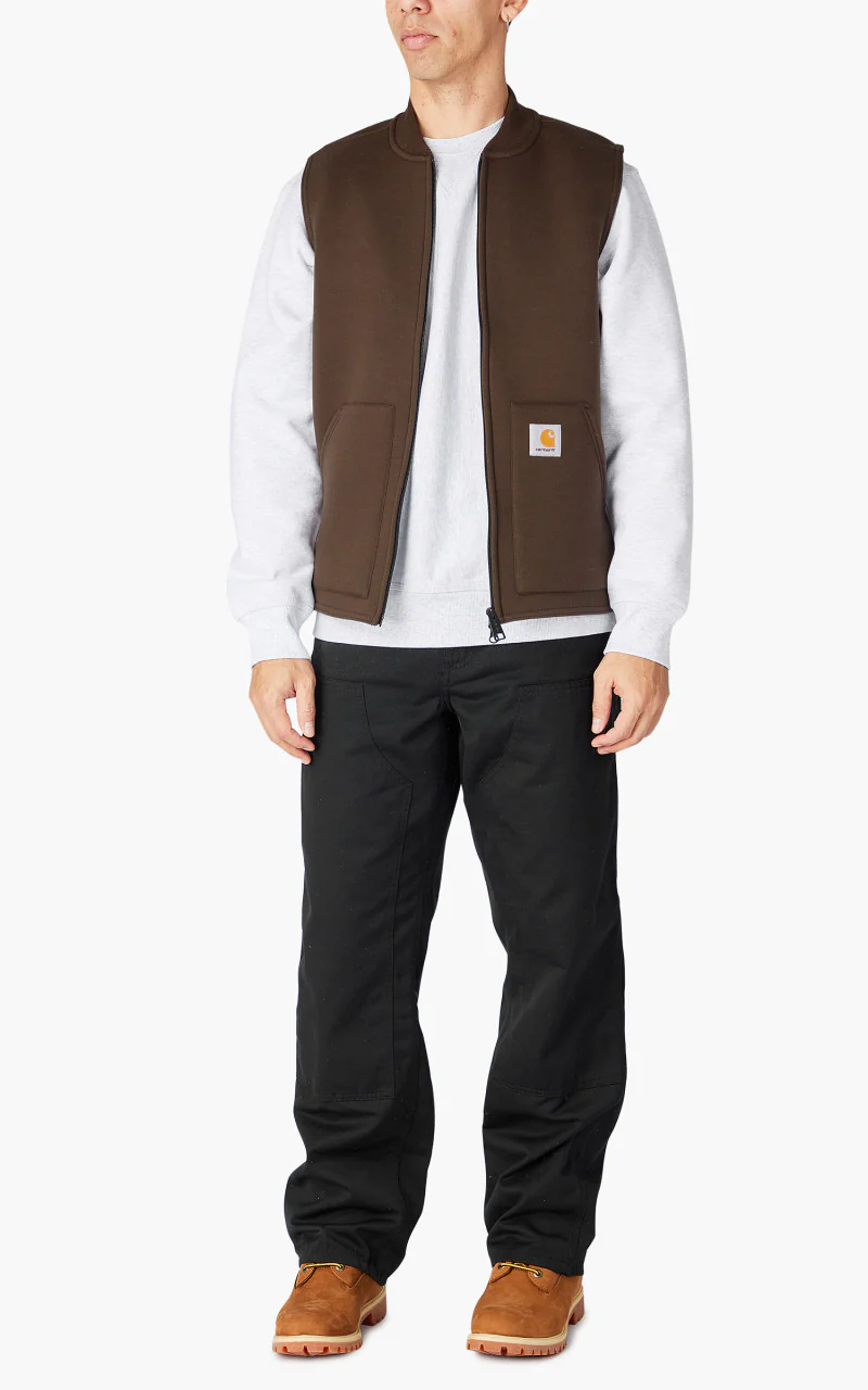 Carhartt WIP Car-Lux Vest Buckeye/Grey - Image 2