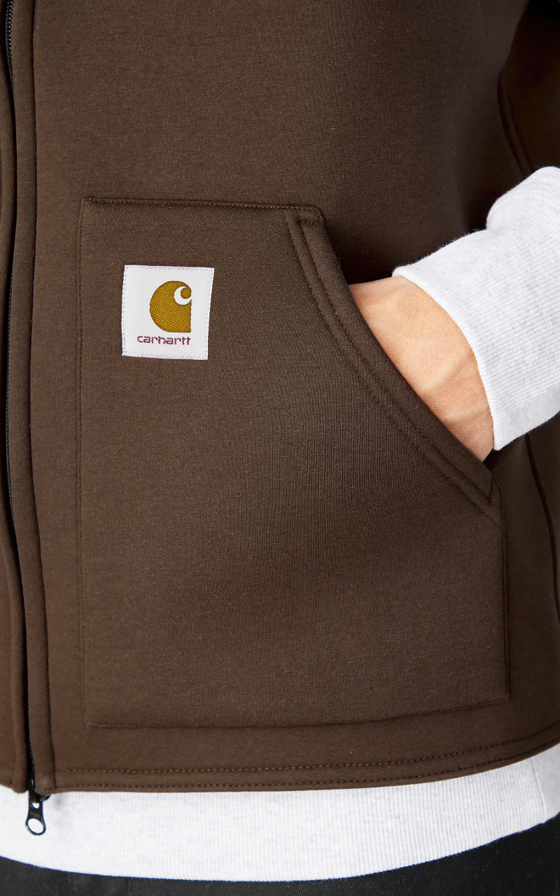 Carhartt WIP Car-Lux Vest Buckeye/Grey - Image 6