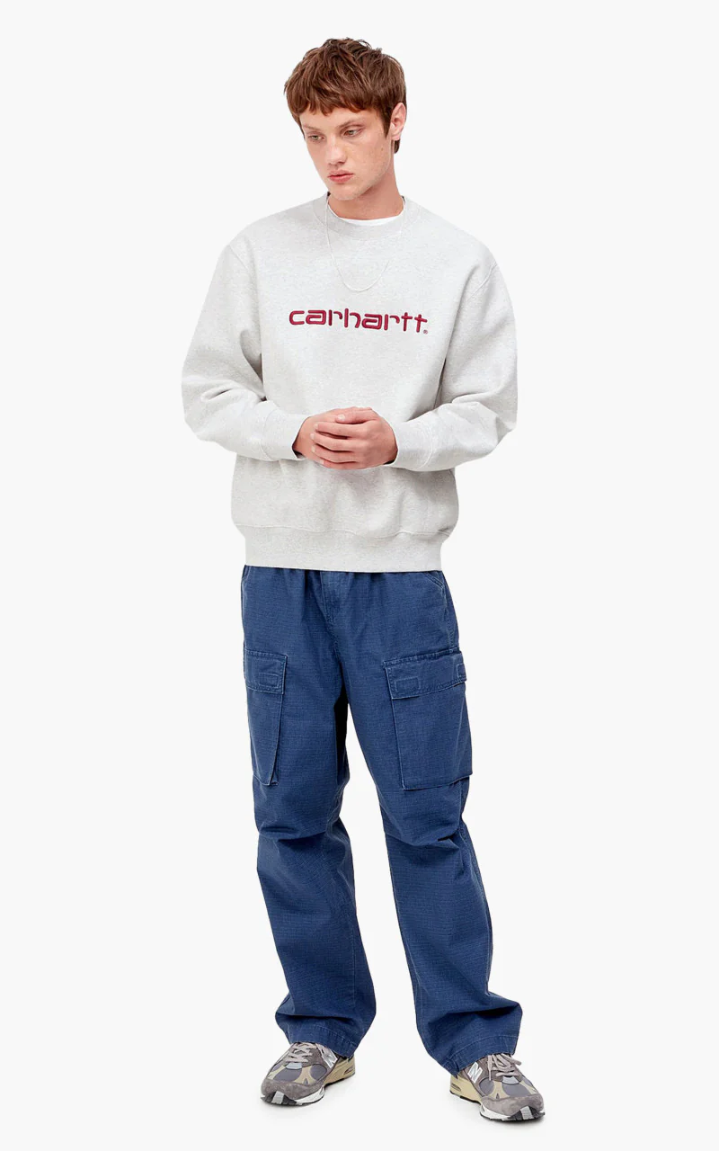 Carhartt WIP Carhartt Sweat Ash Heather/Rocket - Image 2