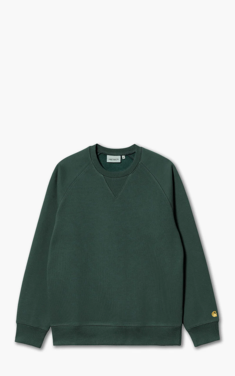Carhartt WIP Chase Sweatshirt Juniper/Gold