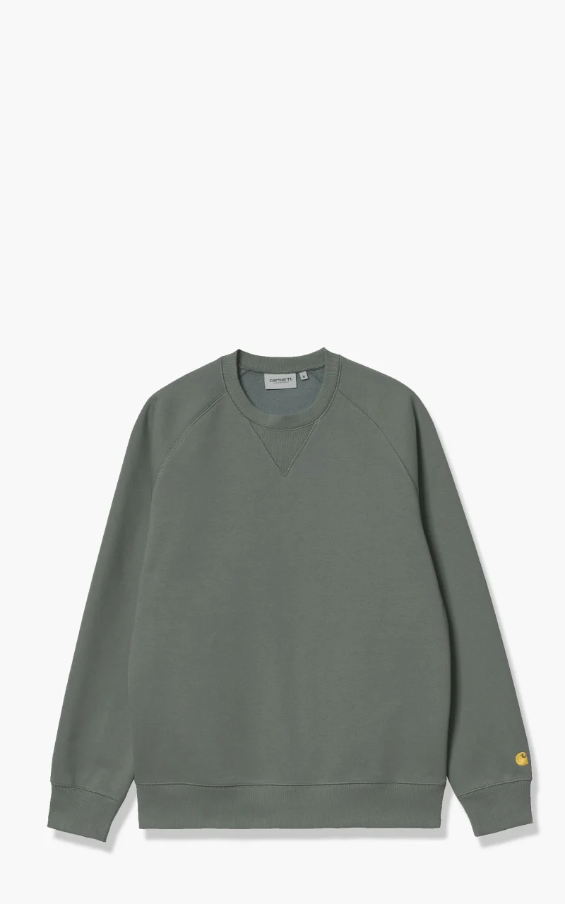 Carhartt WIP Chase Sweatshirt Thyme/Gold