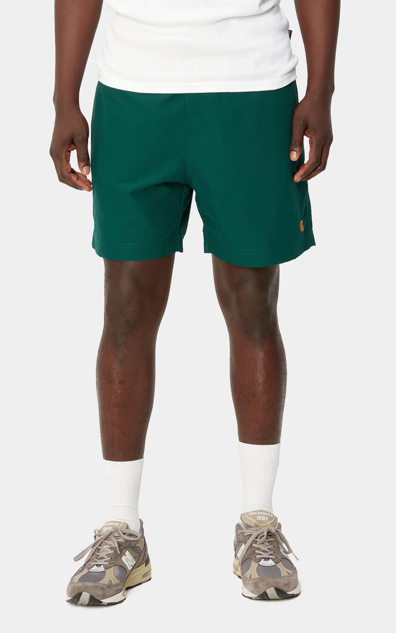 Carhartt WIP Chase Swim Trunks Chevril/Gold - Image 2