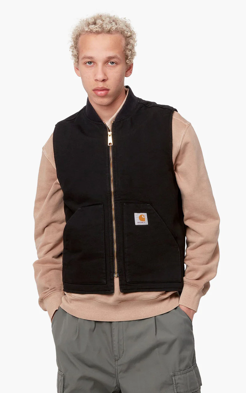 Carhartt WIP Classic Vest Black - Image 2