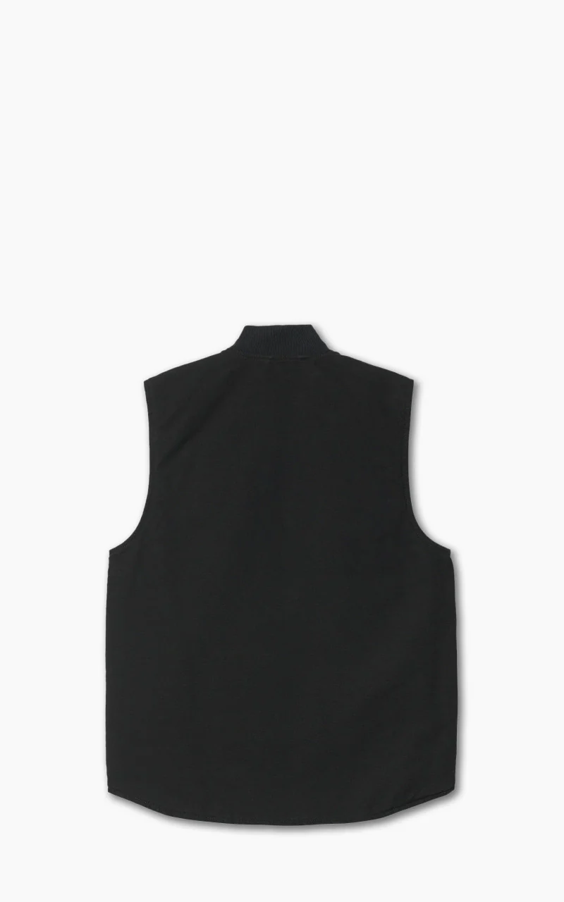 Carhartt WIP Classic Vest Black Rinsed - Image 9