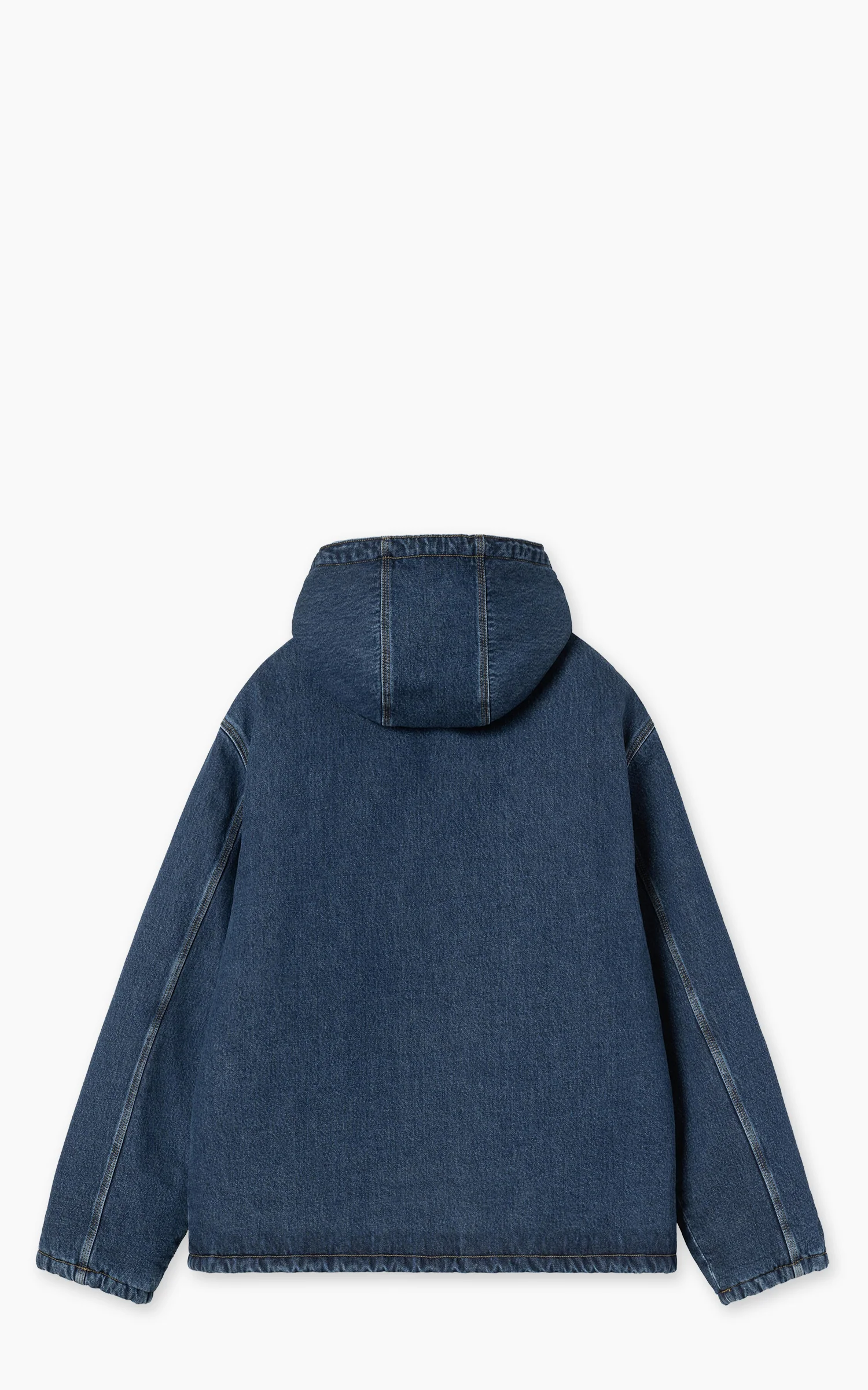 Carhartt WIP Cleveland Jacket Smith Denim Stone Washed Blue - Image 3