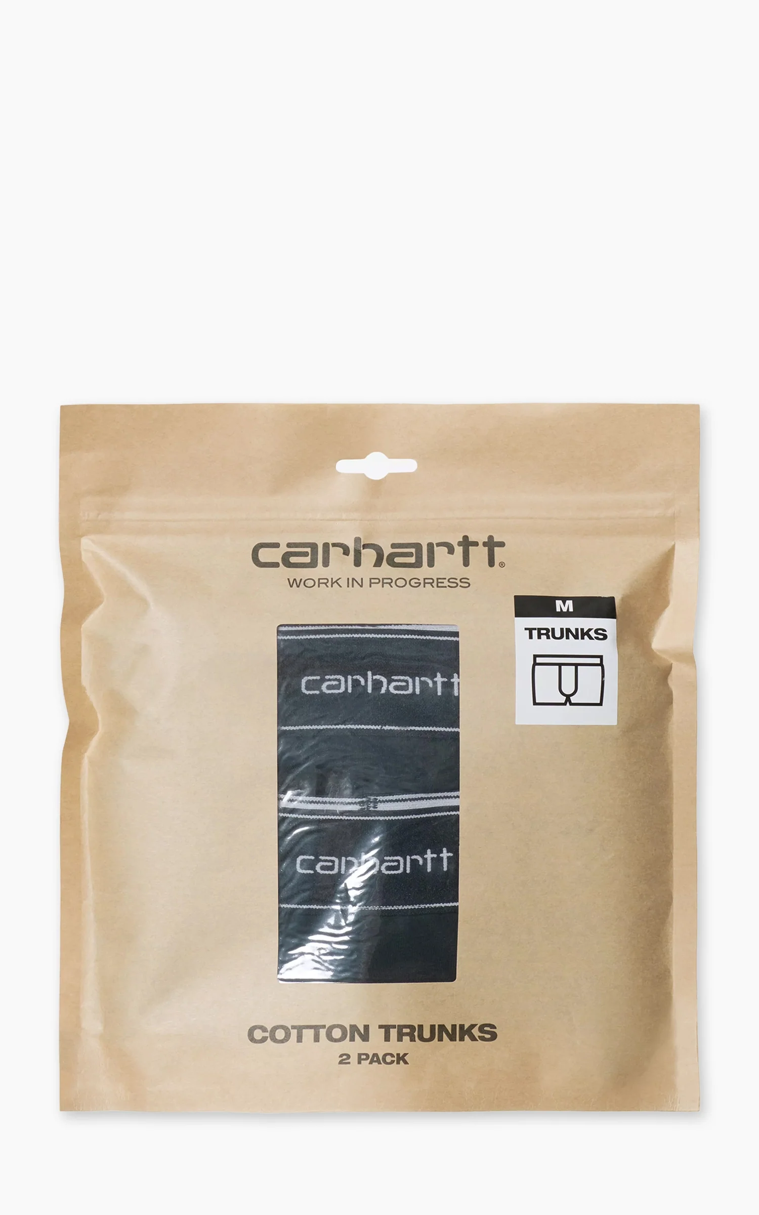 Carhartt WIP Cotton Trunks Black + Black - Image 2