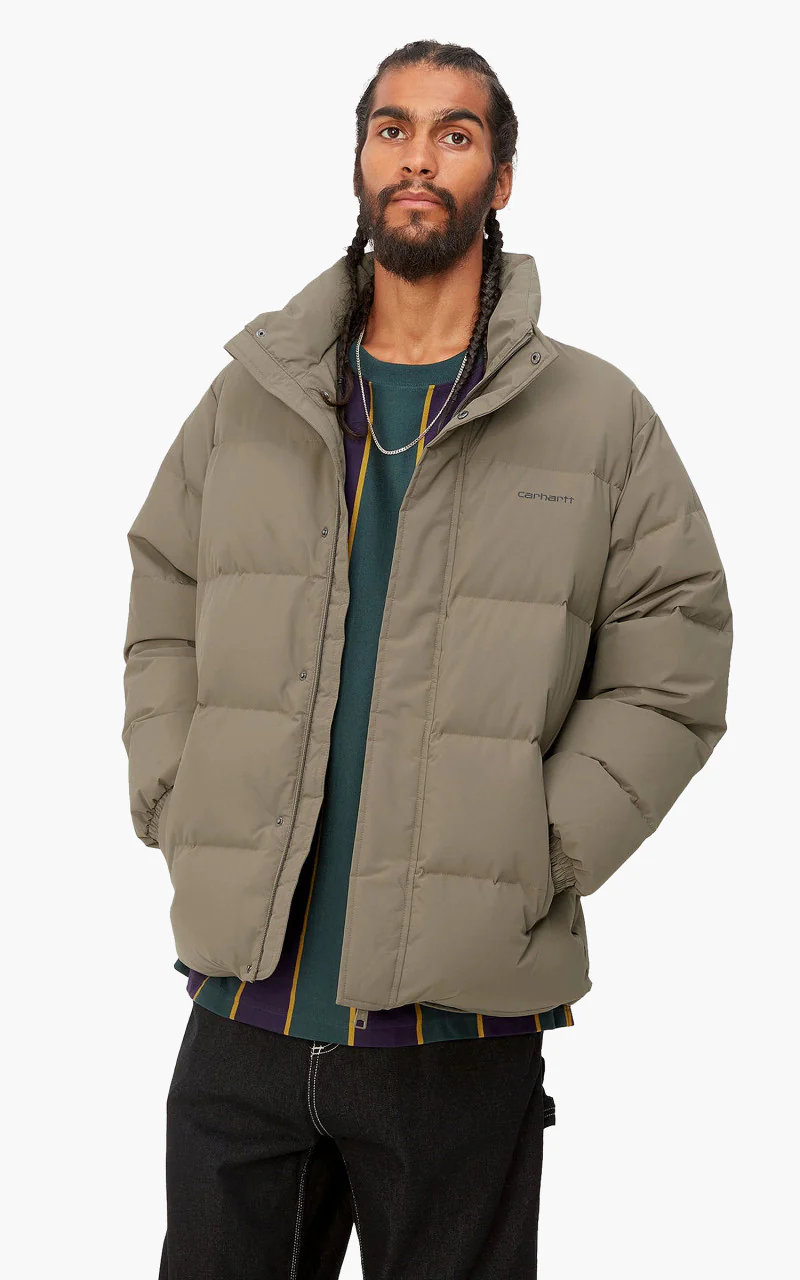 Carhartt WIP Danville Jacket Barista/Black - Image 5