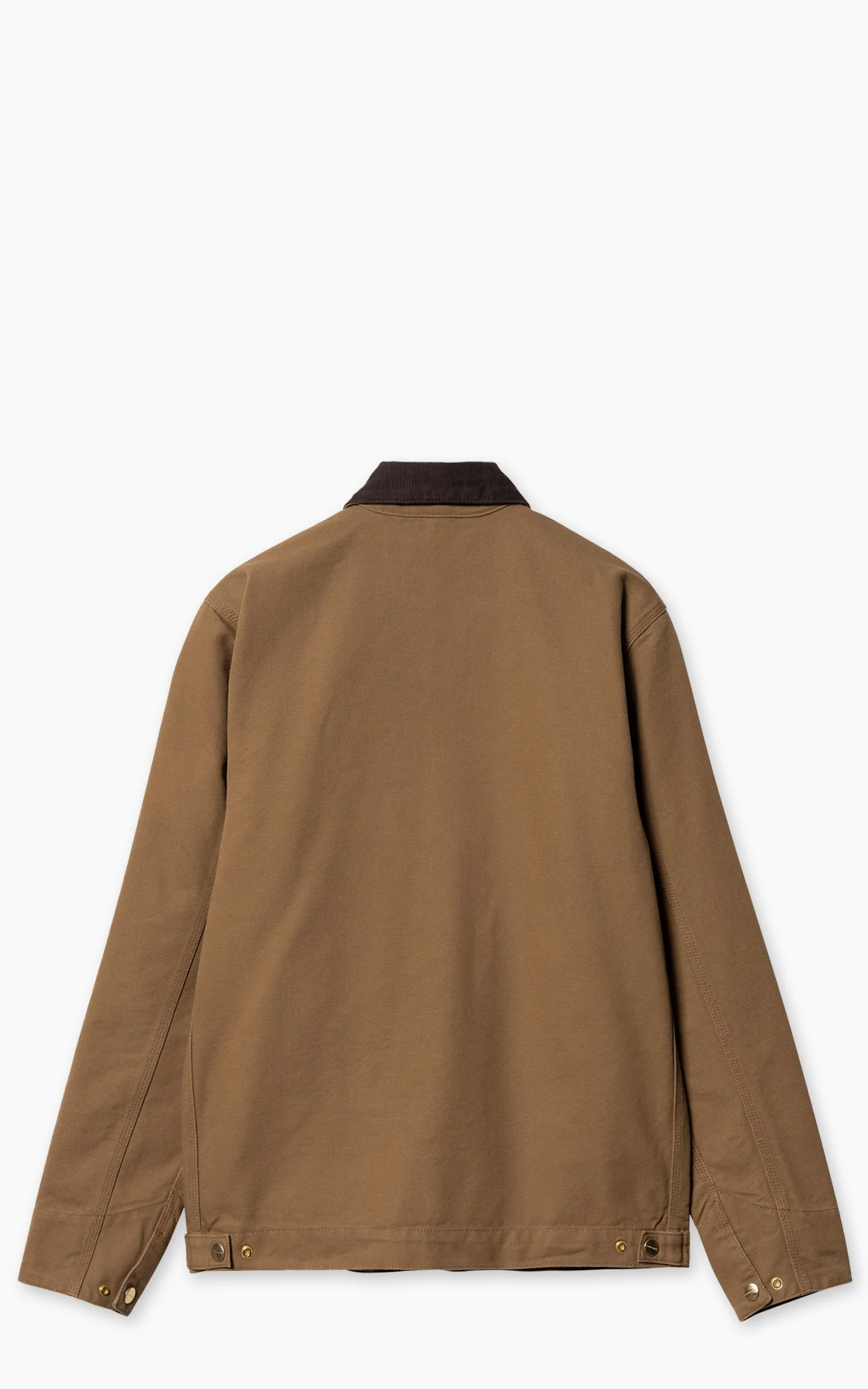 Carhartt WIP Detroit Jacket Dearborn Canvas Rinsed Hamilton Brown/Tobacco - Image 2