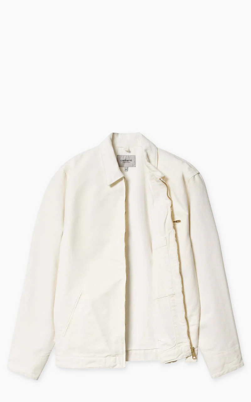 Carhartt WIP Detroit Jacket Dearborn Canvas Rinsed Wax/Wax - Image 2