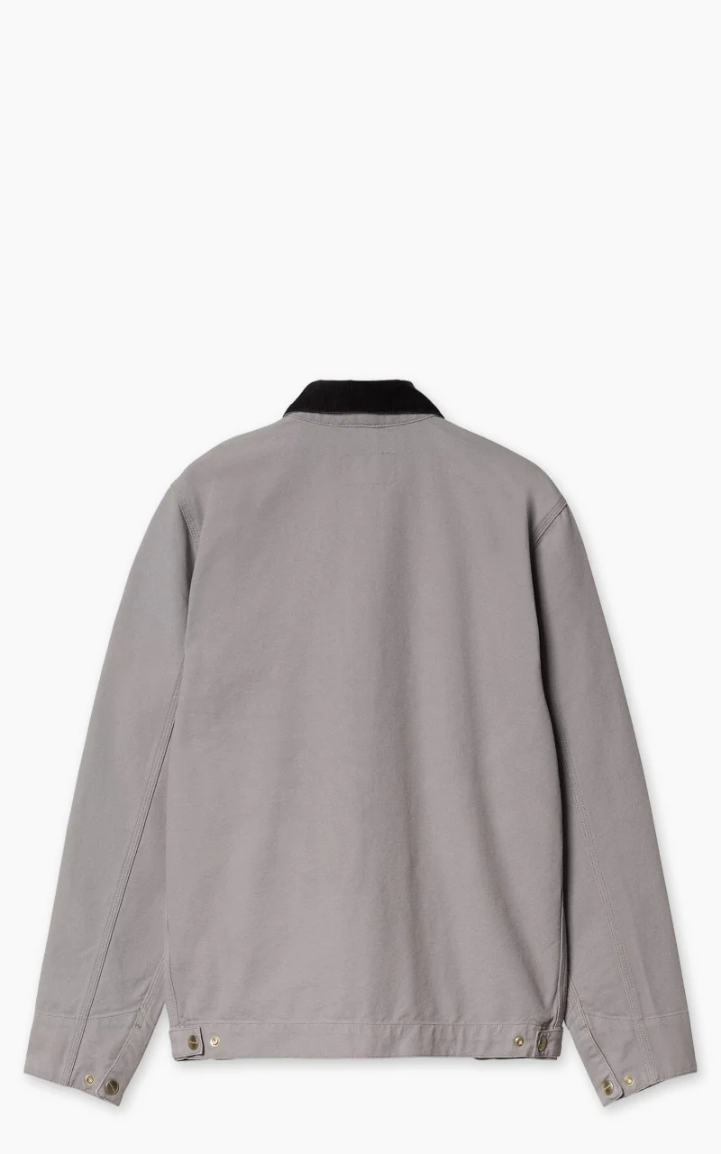 Carhartt WIP Detroit Jacket Dearborn Canvas Rinsed Yosemite/Black - Image 6
