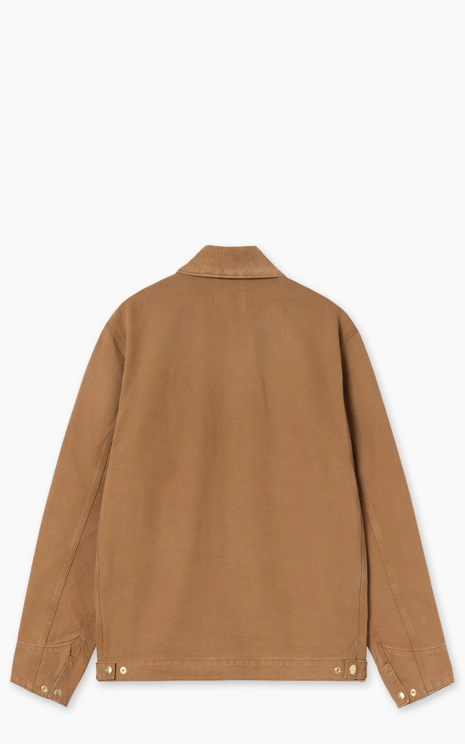 Carhartt WIP Detroit Jacket Dearborn Stone Canvas Hamilton Brown/Hamilton Brown - Image 2